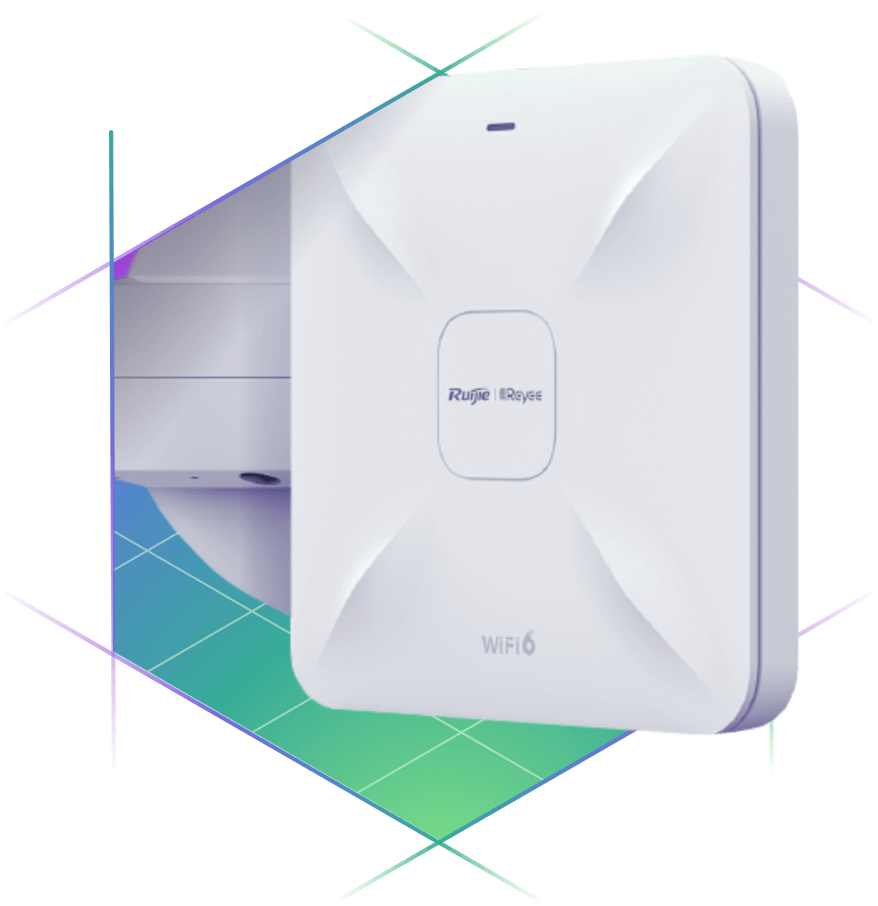 Punto de acceso WiFi instalado por técnicos en Málaga para mejorar la conectividad de redes en empresas.