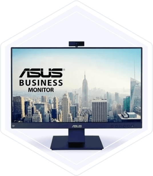Monitor IPS profesional con resolución ajustable para mejorar la productividad en entornos laborales.